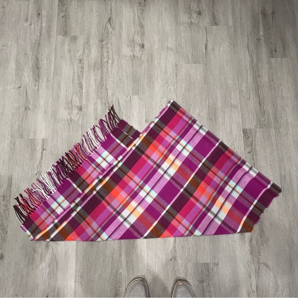 J Crew Factory Plaid Scarf - Picture 2 of 4